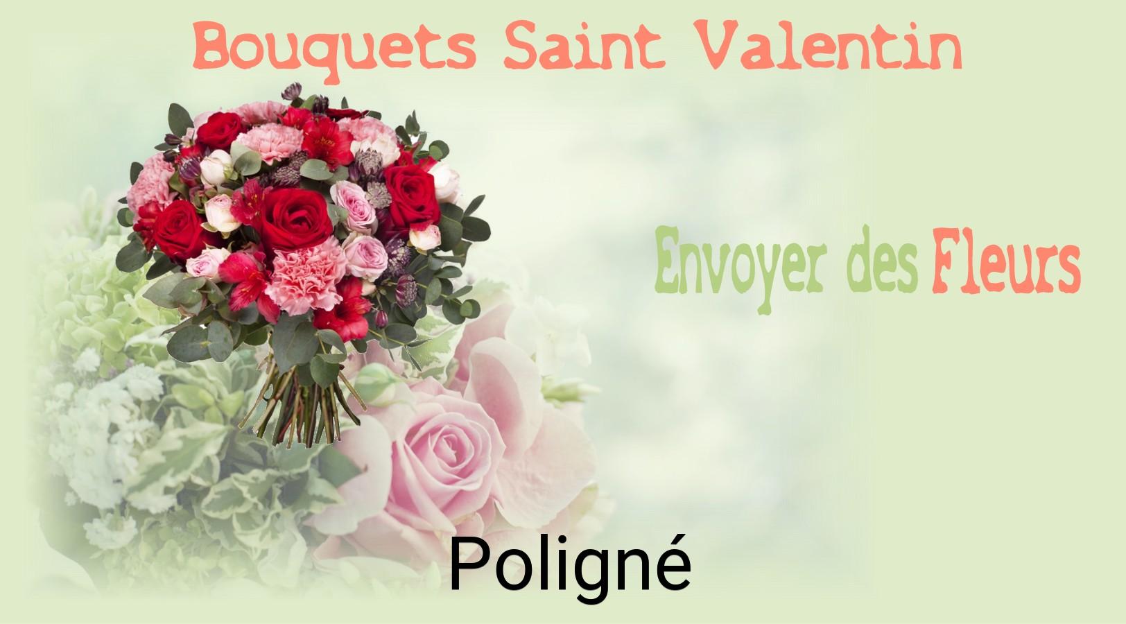 Roses de Saint-Valentin livrées à Poligné